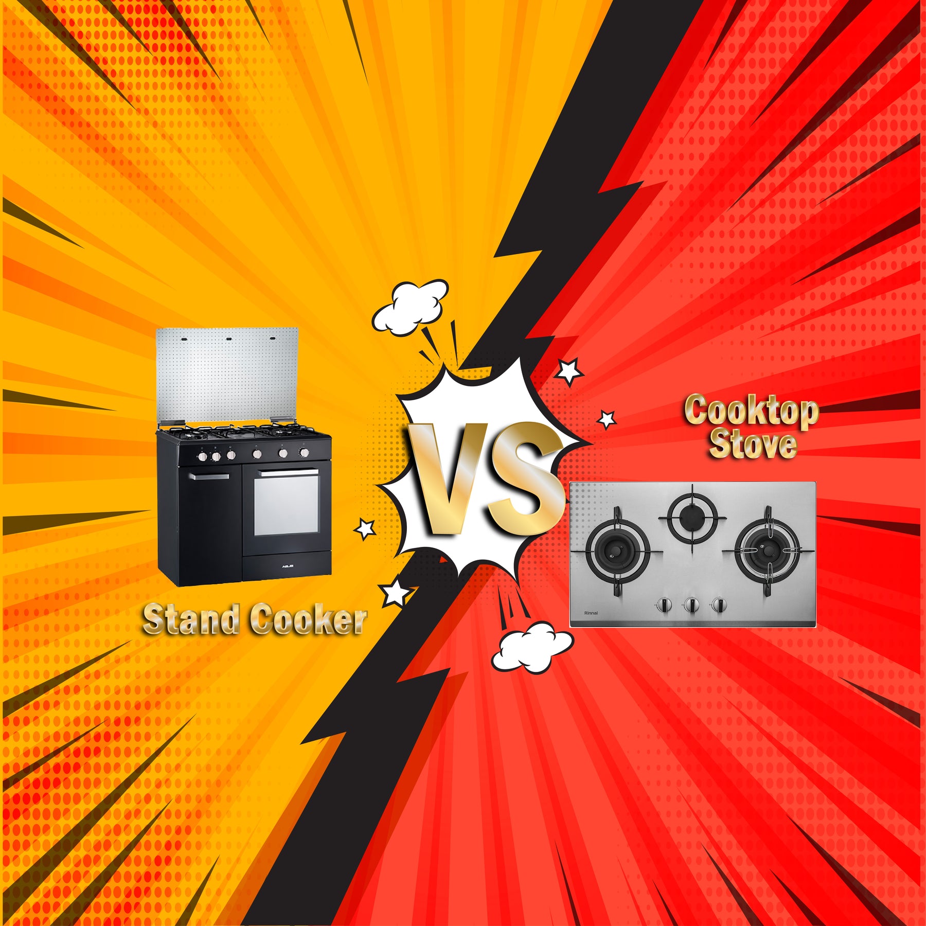 Stand Cooker VS Cook Stove
