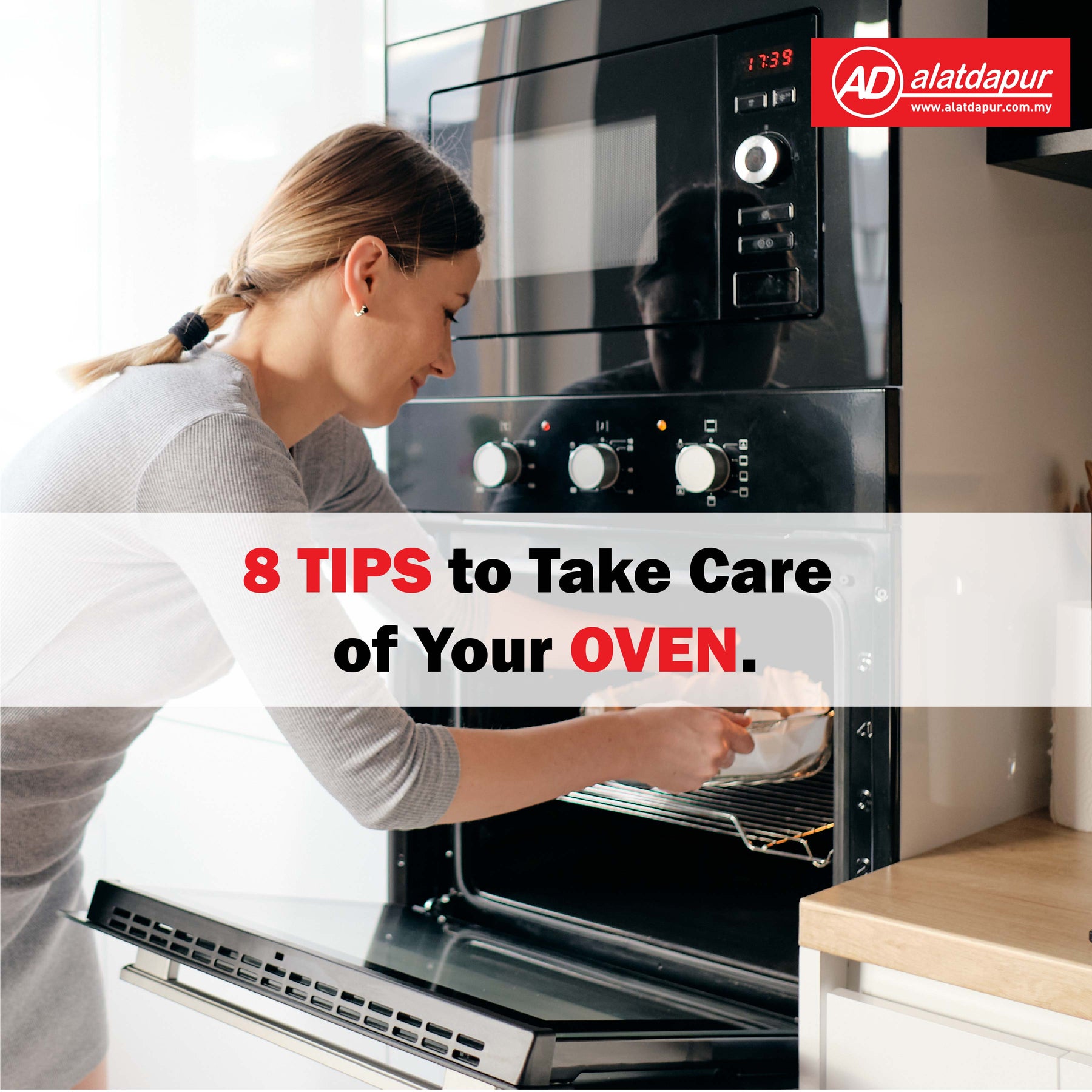 8 Tips to Take Care of Your Oven.