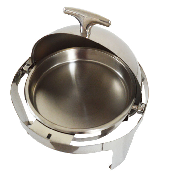 6 Litre Round Roll-Top Chafing Dish CF-0721