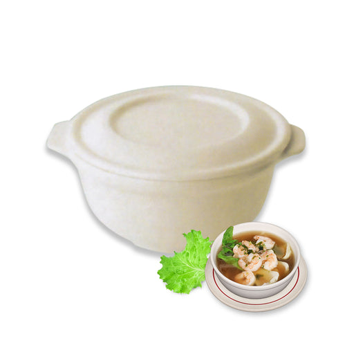 5.25" Soup Bowl & Cover Hoover 1715B+C (All Colour)