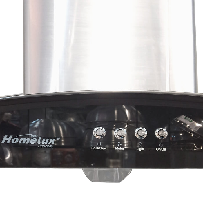 90 cm Chimney Cooker Hood Homelux HCH-3688 [FREE 1 GIFT]