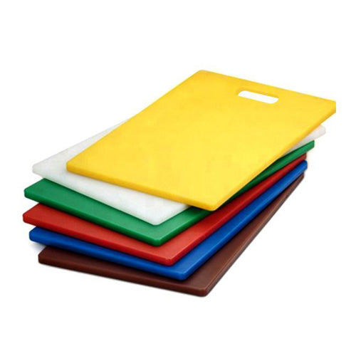 35 x 25 cm Rectangular Plastic Chopping Board with Handle (All Colors)