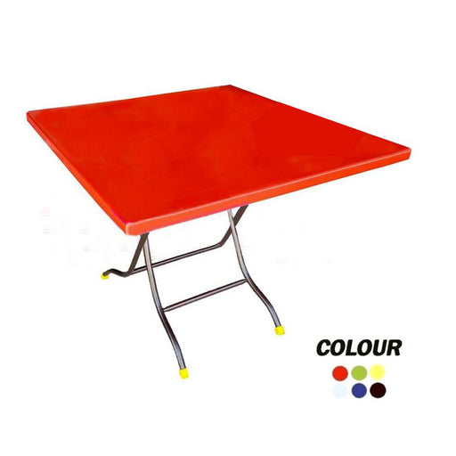 3' x 3' Rectangular Plastic Foldable Table 3V (All Colors)