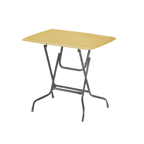 3' Square Isotop Table Top with Folding Table Leg EG802N1B-SVHHN