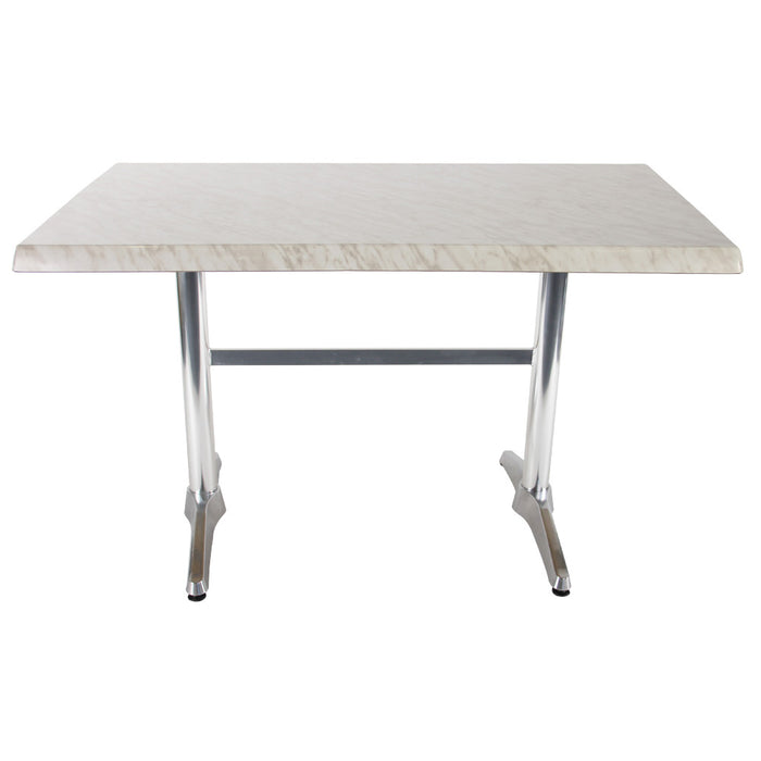 2.5' X 4' Fibreglass Table & Table Leg FKP806-SVHFH