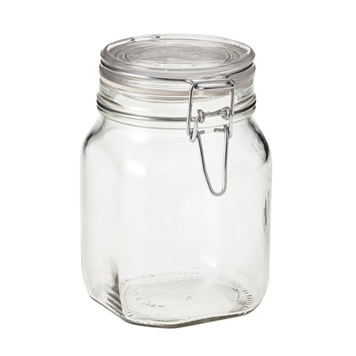 2 Litre  Glass Clip Jar