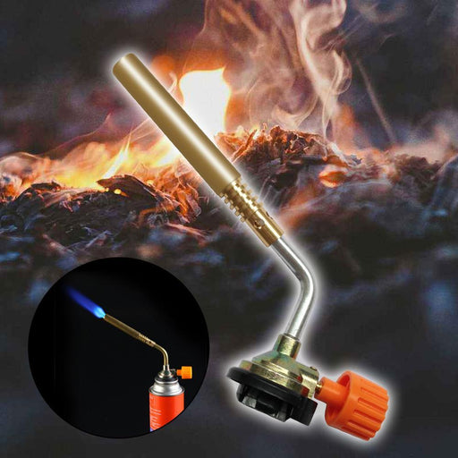 Flame Gas Torch But Butane Torch Burner Welding Soldering Camping Flame Gun