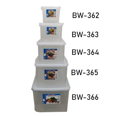 235 - 425 mm Transparent Frezeer Container Bestware (All size)