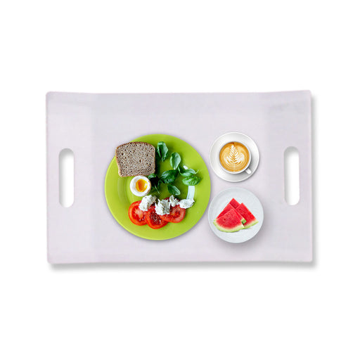 12.38" - 18" Rectangular Tray W / Handle Hoover (All Sizes)