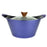 19 Pieces Western Style Granite Cookware Set Purple MGC