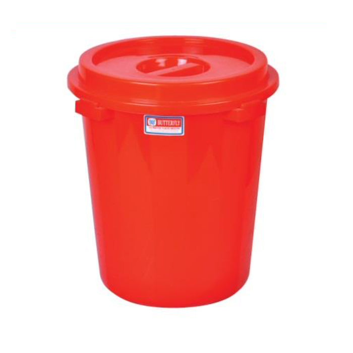 Pail With Cover Butterfly 2203