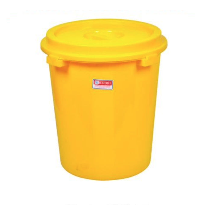 Pail With Cover Butterfly 2204