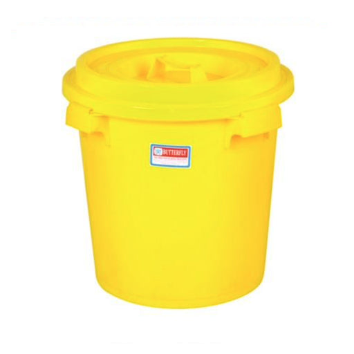 Pail With Cover Butterfly 2206