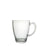 9 cm Glass Mug AD BJB26-1R