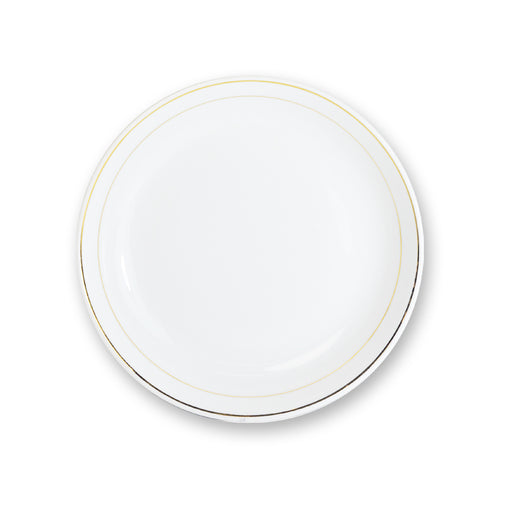 8" - 9" Rice Plate Double Gold Collection AD (All Sizes)