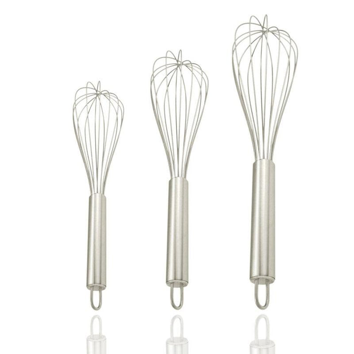 8" - 22" Inches Stainless Steel Egg Whisk (All Size)