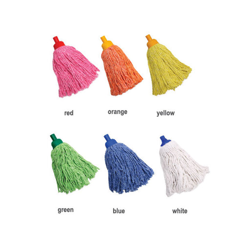 330 gms (G.WT) with oval shape socket Full Colour Round Mop (All Color)