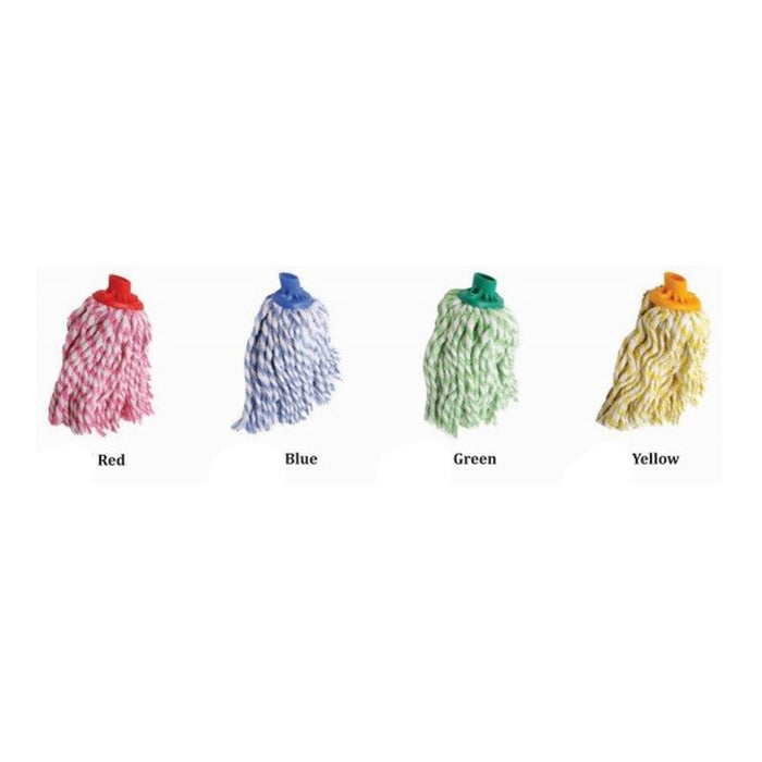 330 gms (G.WT) with oval shape socket Semi Colour Round Mop (All Color)