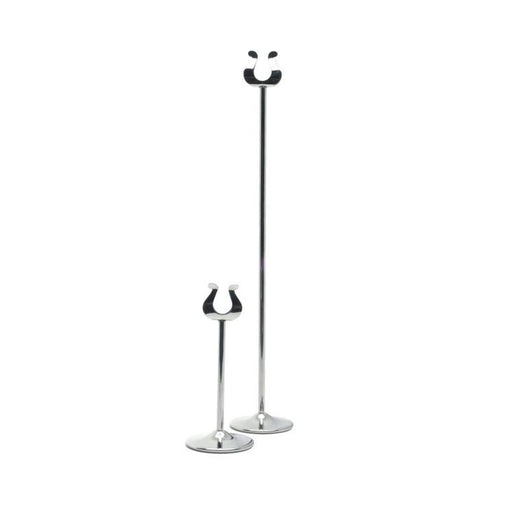 8" x 18" Stainless Steel Menu Stand (All Size)