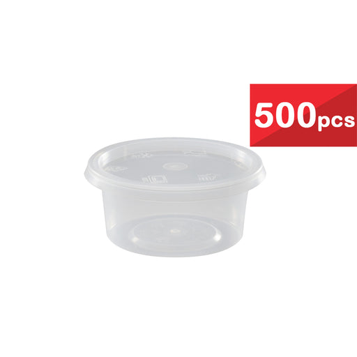 77mm 500pcs Microwavable Round Container FC 90 (1 Carton)
