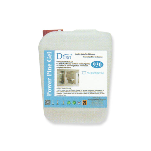 10 / 20 Litres Power Pine Gel (Pine Disinfectant Gel) Washroom Cleaning Duro (All Sizes)