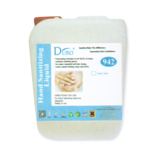10 / 20 Litres Hand Sanitizing Liquid Hand Sanitizer Aloe Vera Duro (All Sizes)