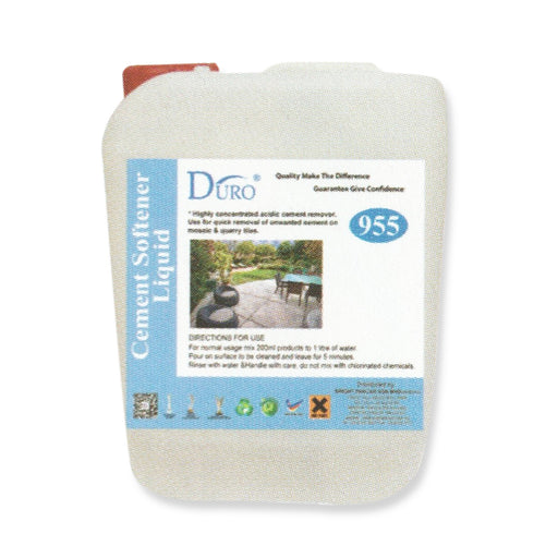 10 / 20 Litres Cement Softener Liquid Floor Cleaning Duro (All Sizes)