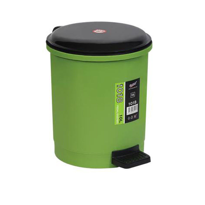 10 Litre Round Dustbin with Pedal 1018 TSP-31