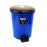 18 Litre Round Dustbin with Pedal 3309 TSP-M4322