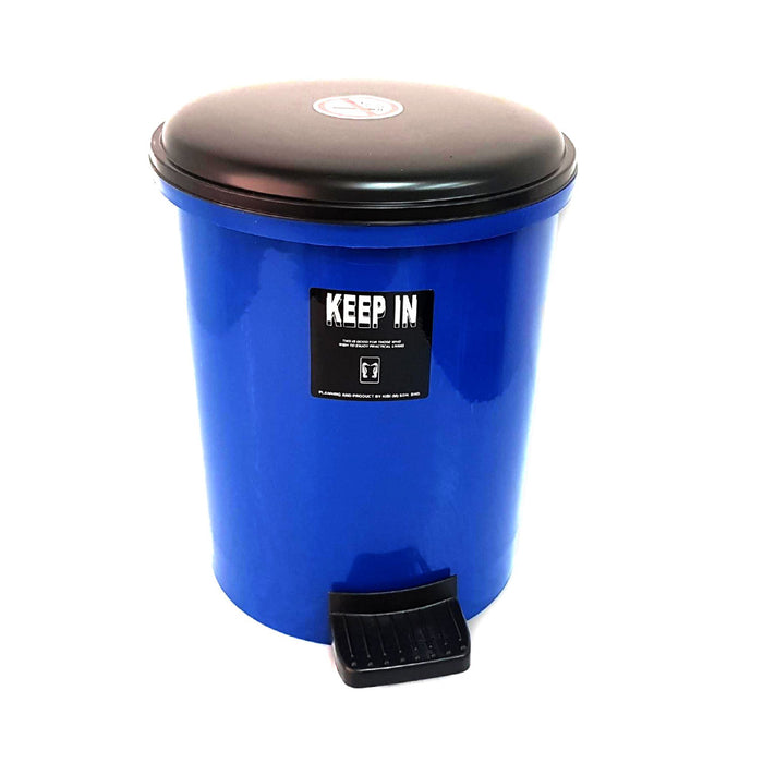 18 Litre Round Dustbin with Pedal 3309 TSP-M4322