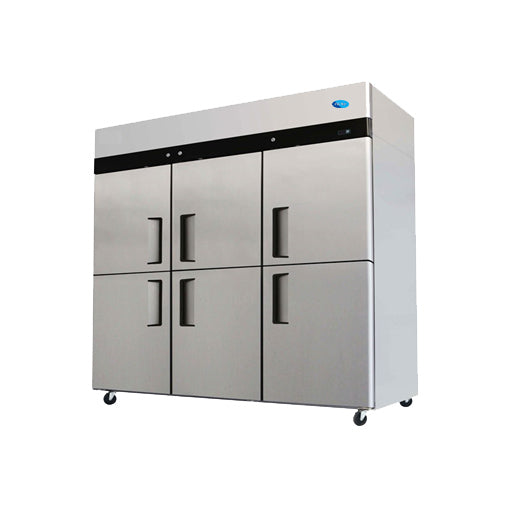 6 Door Stainless Steel Refrigerator Snow YBF9235