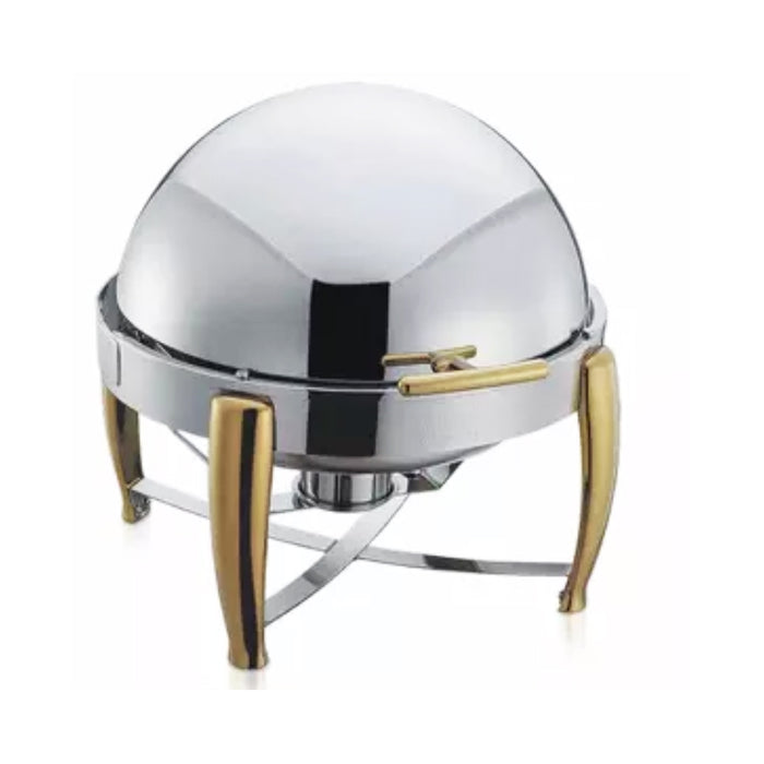 Round Top Chafing Dish Gold CD-721B