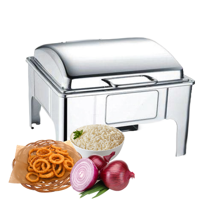 6 Litre Square Chafing Dish CF-823