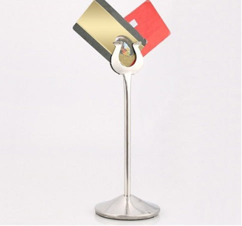 8" x 18" Stainless Steel Menu Stand (All Size)