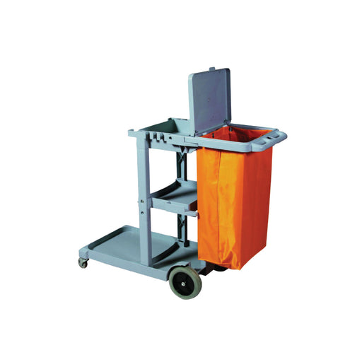 1130 mm Janitor Cart with Cover CLS JC-309(B)