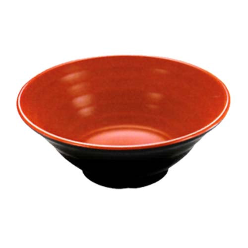 6.5" Udon Bowl Double Color Hoover BK/RD 8172