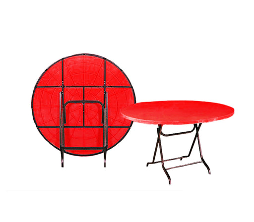 3' Round Plastic Foldable Table 3V (All Colors)
