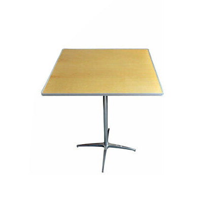 Isotop Rectangular Hardboard Table with Rocket Leg (All Sizes)