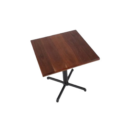 Square Bar Table Rubber-Wood Top With Bar Table Leg (All Sizes)