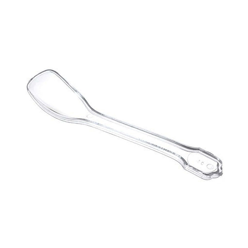 100 pcs Clear Ice Cream Spoon