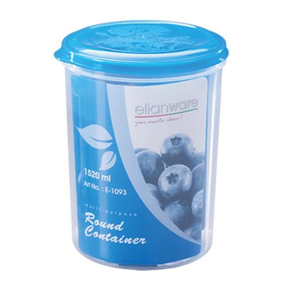 1500 ml Round Container Elianware EE1093