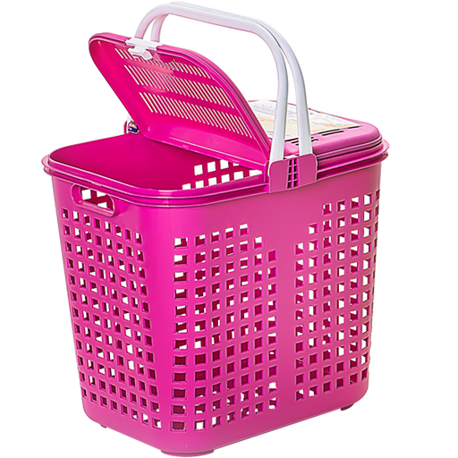 Laundry Basket With Cover Elianware EE156C