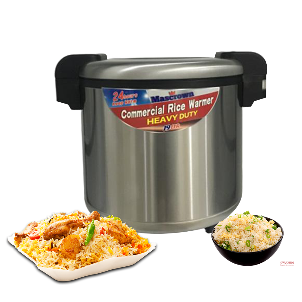 19 Litre Commercial Rice Warmer Mascrown MRW-19 / HRW-10
