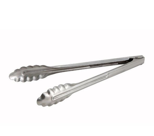 9"- 14" Stainless Steel Tongs W/LOCK (All Size)
