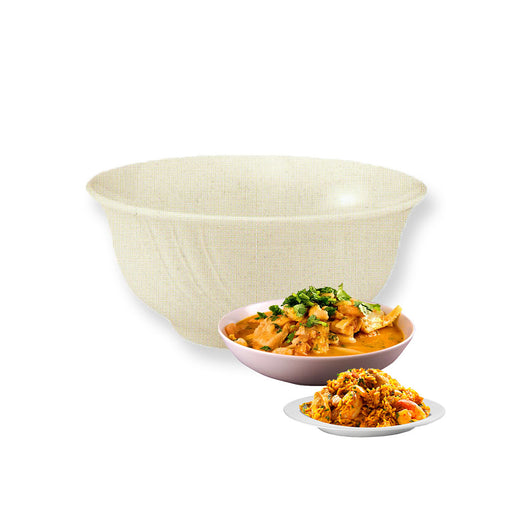 3.5"- 7.5" Wavy Rice/ Soup Bowl New Wavy Style Series Collection Eagle (All Sizes)