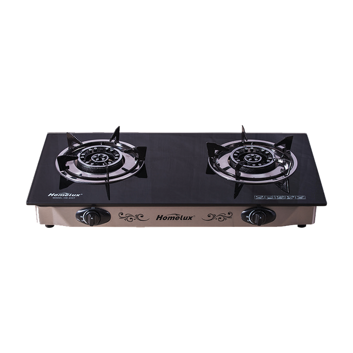 Tempered Glass Gas Stove Homelux HD-2007