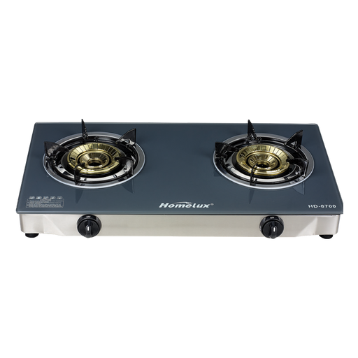 Tempered Glass Gas Stove Homelux HD-8700