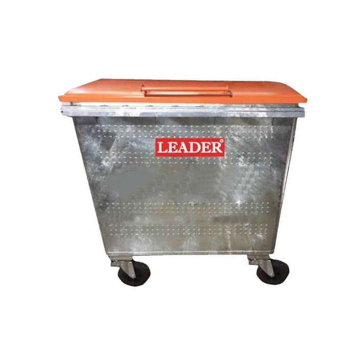 1100 litres Hot Dipped Galvanized Mobile Garbage Bin (All Color)