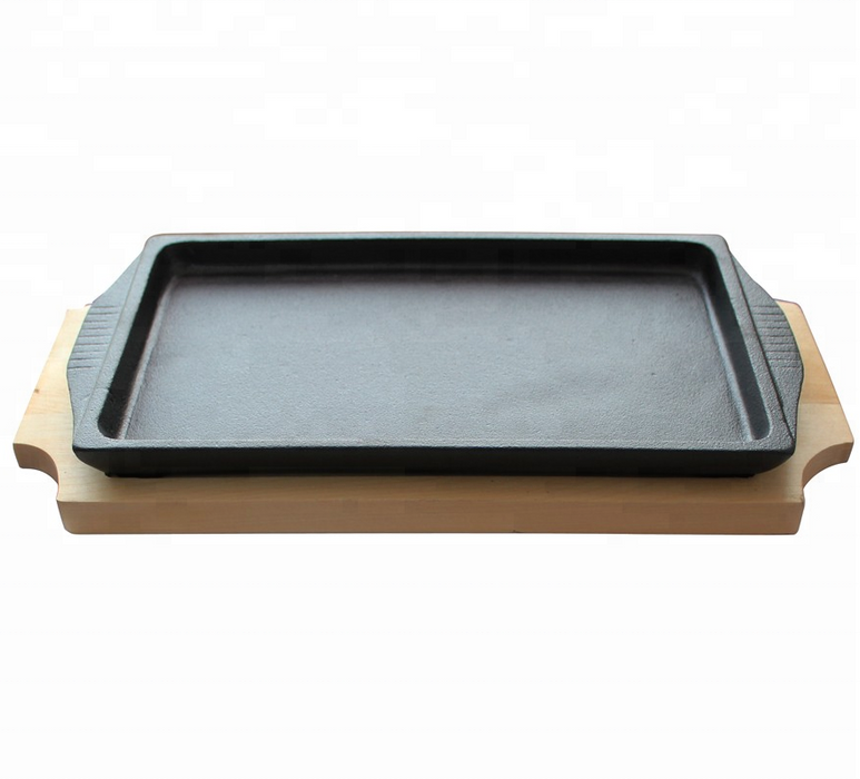 18CM Rectangle Sizzling Plate (BIG) YD93224