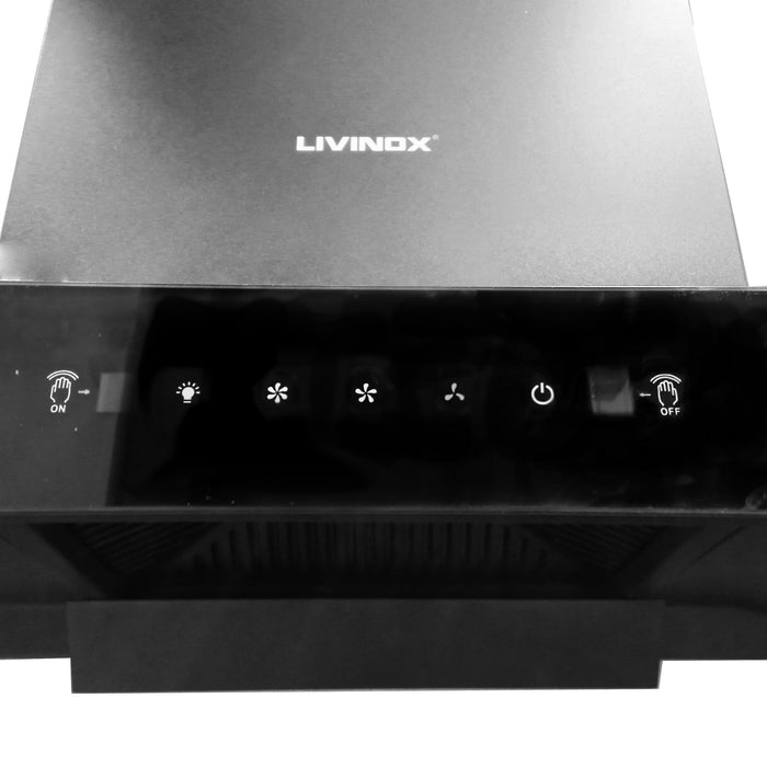 Cooker Hood LCH-ROCK-90BL + Stove Sets EURECA Livinox [FREE 1 GIFT]